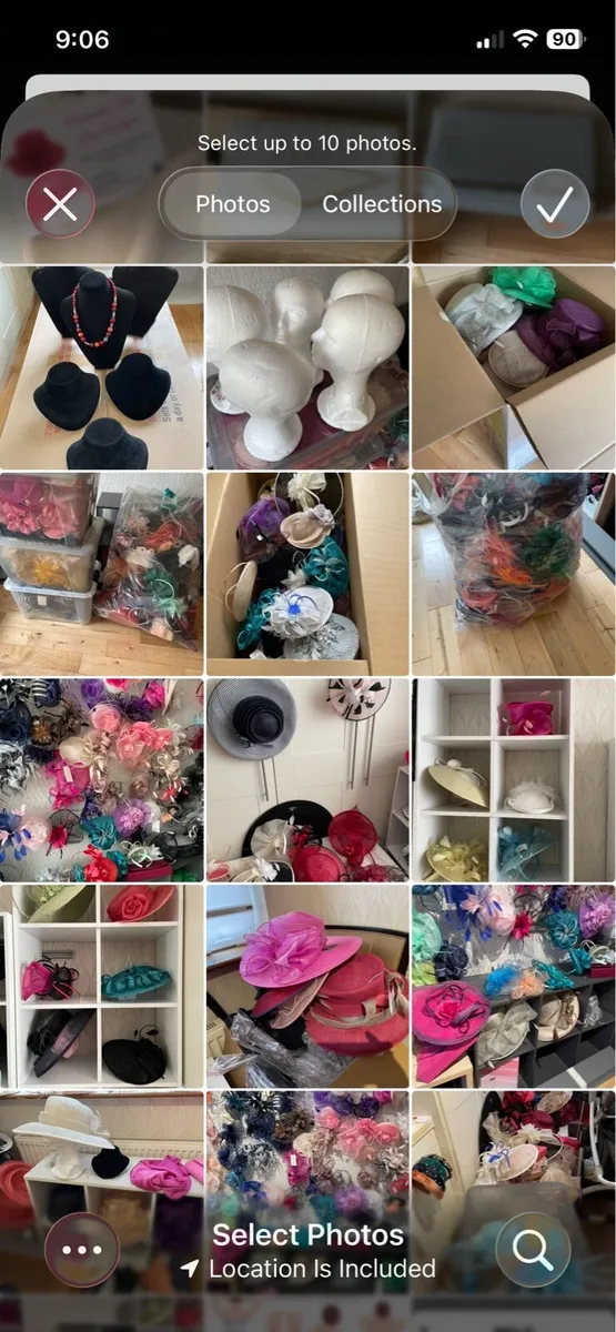 Job lot wedding accessories fascinators - Image 1