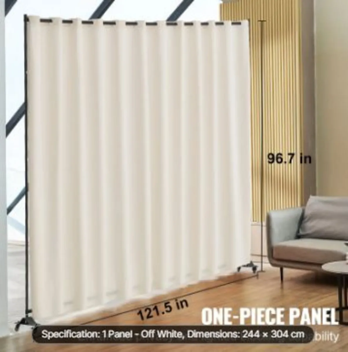 Room Divider, Portable Panel - Image 2