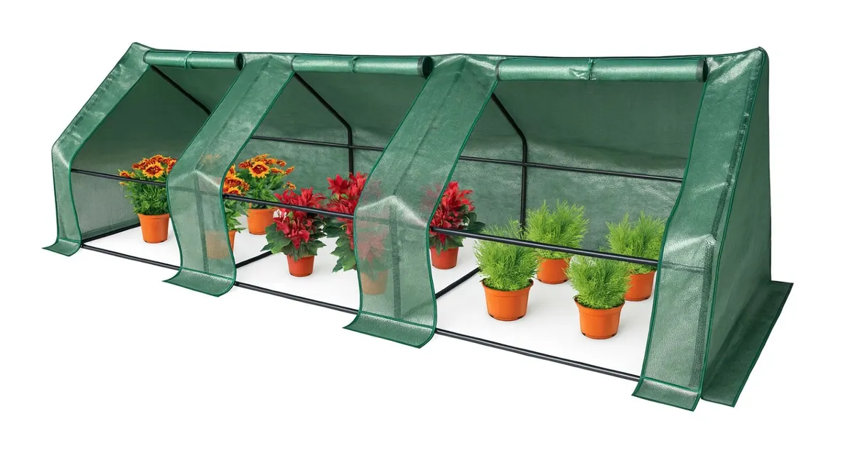 Mini tunnel Garden Low Greenhouse - Image 2