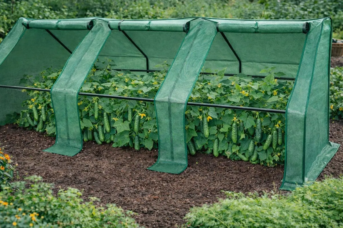 Mini tunnel Garden Low Greenhouse - Image 3