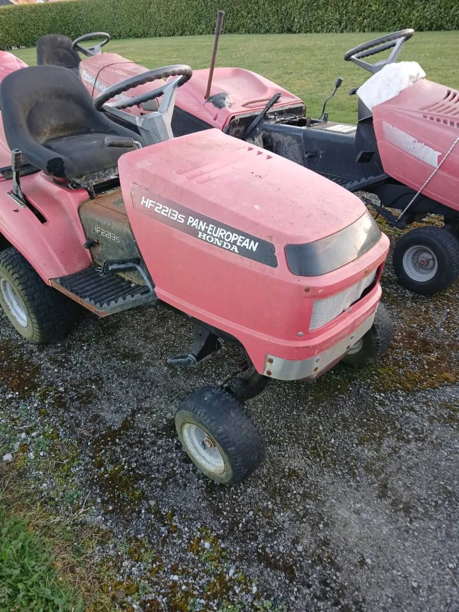 Ride on mowers breaking for parts - Image 1