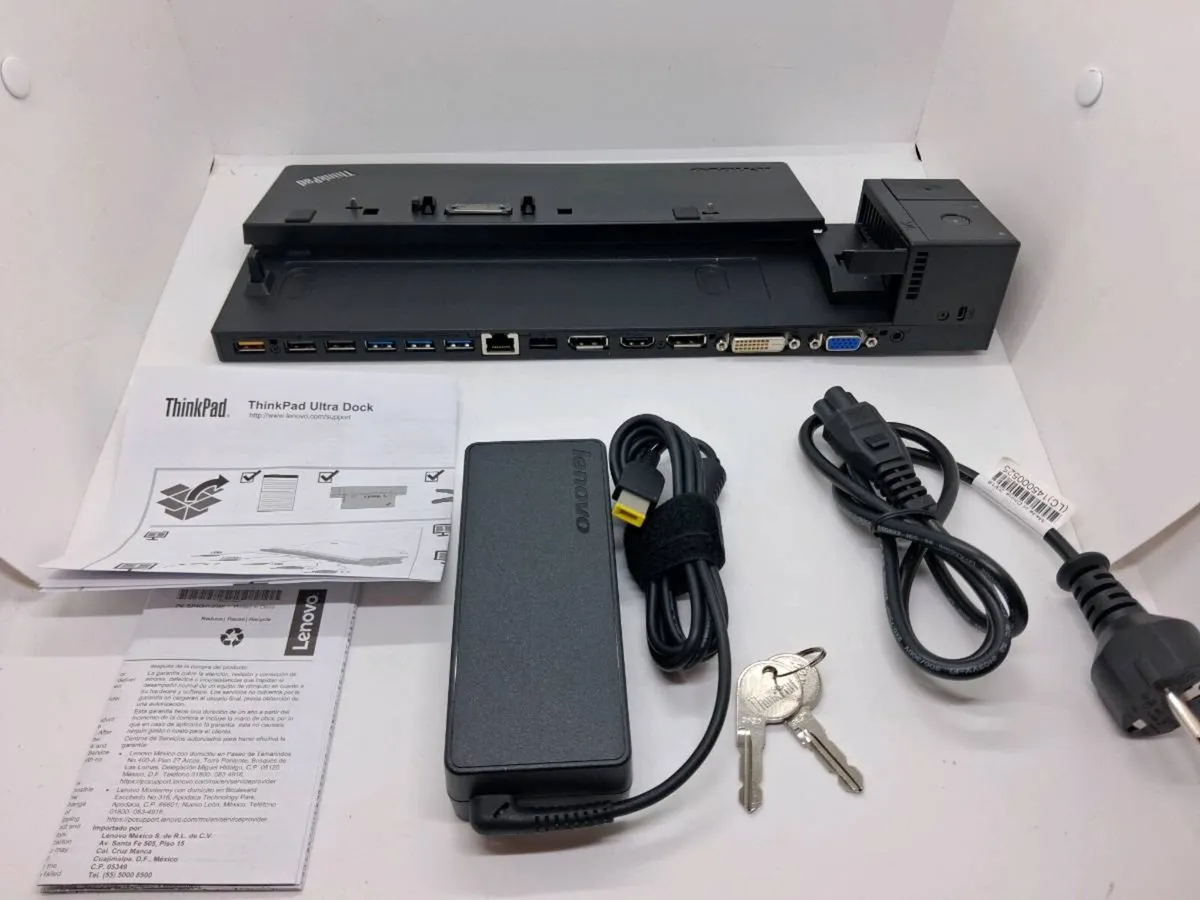 Postage - 2 x ThinkPad 40A20090EU 90W Ultra Dock - Image 3