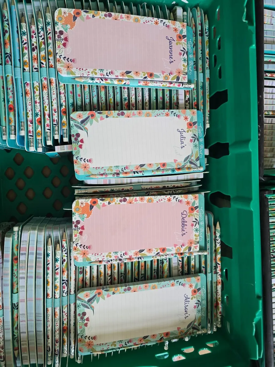 JOBLOT - Personalised Notepads with pencils - Image 4