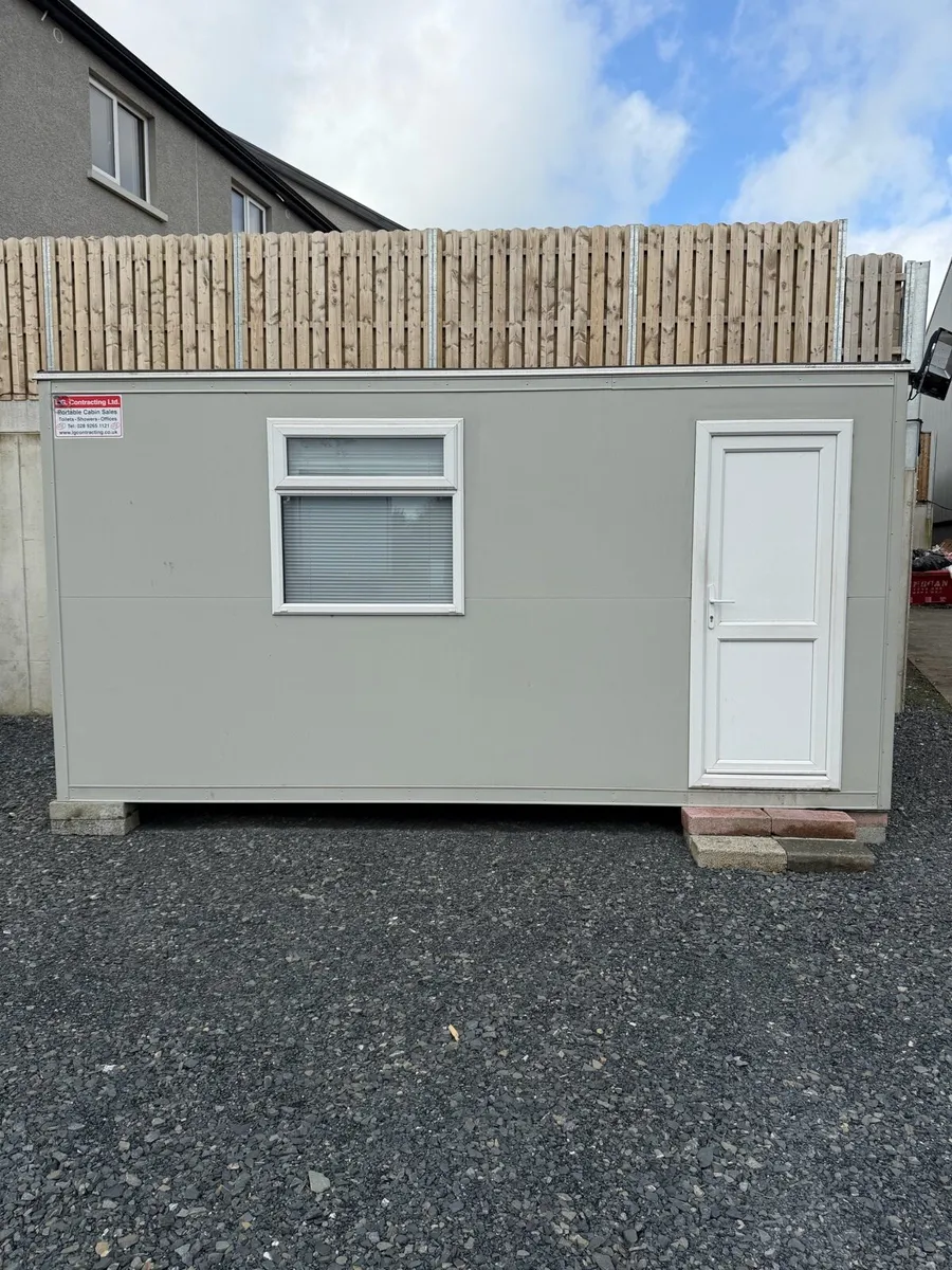 16ft x 10ft open plan cabin - Image 1