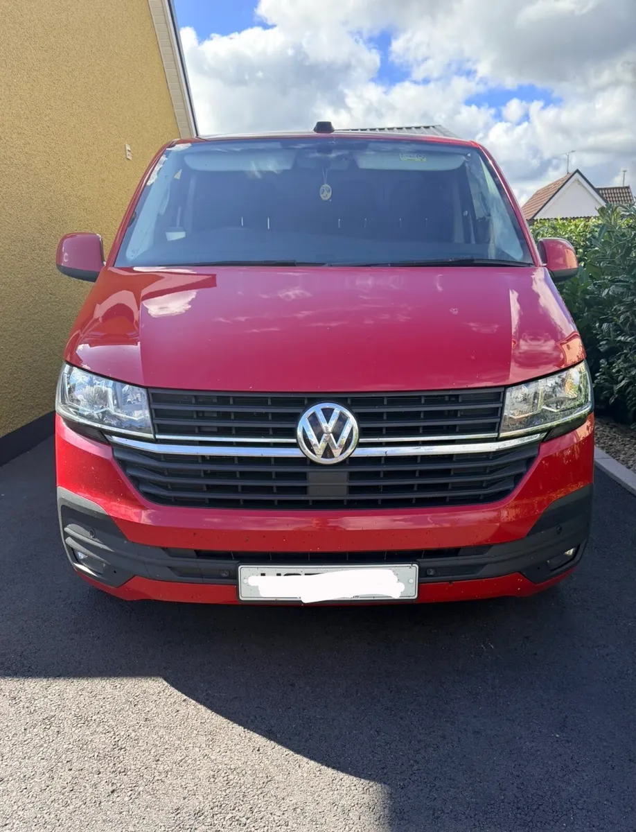 transporter t6.1 highline bumper grill headlights