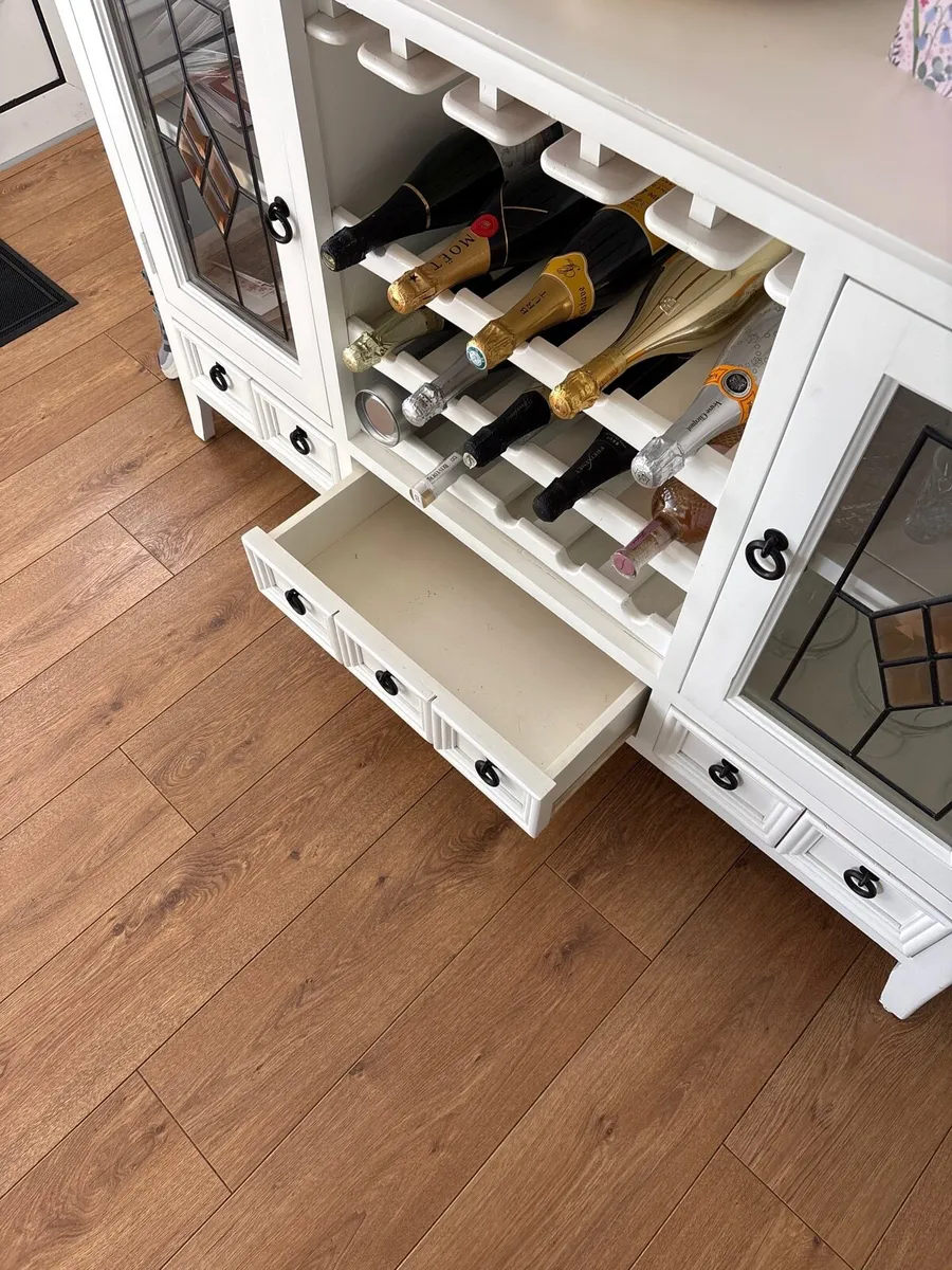 White Console Table Excellent Quality - Image 3