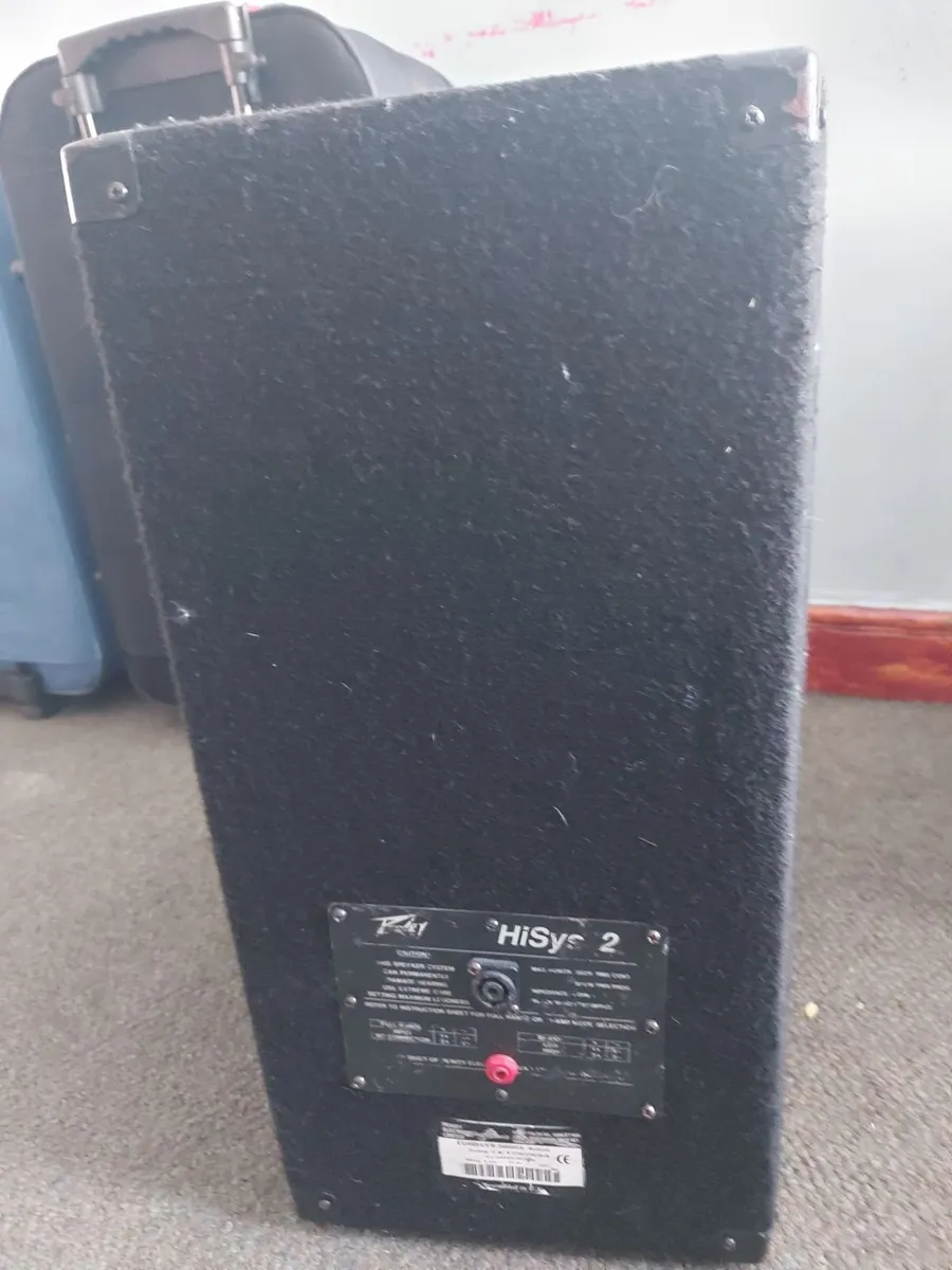 Peavey speakers and amplifier - Image 3