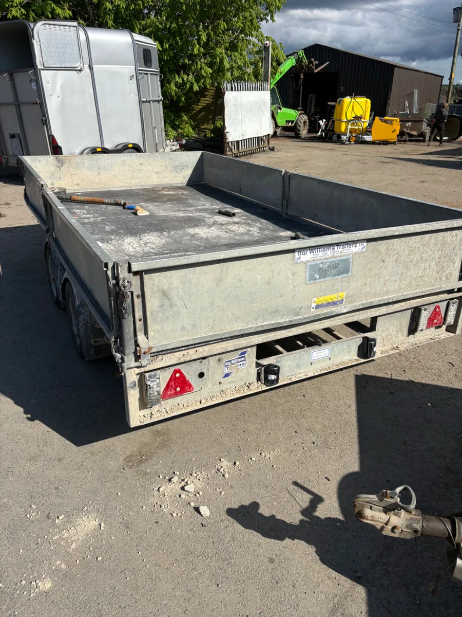 Ifor Williams 12ft dropside trailer - Image 2