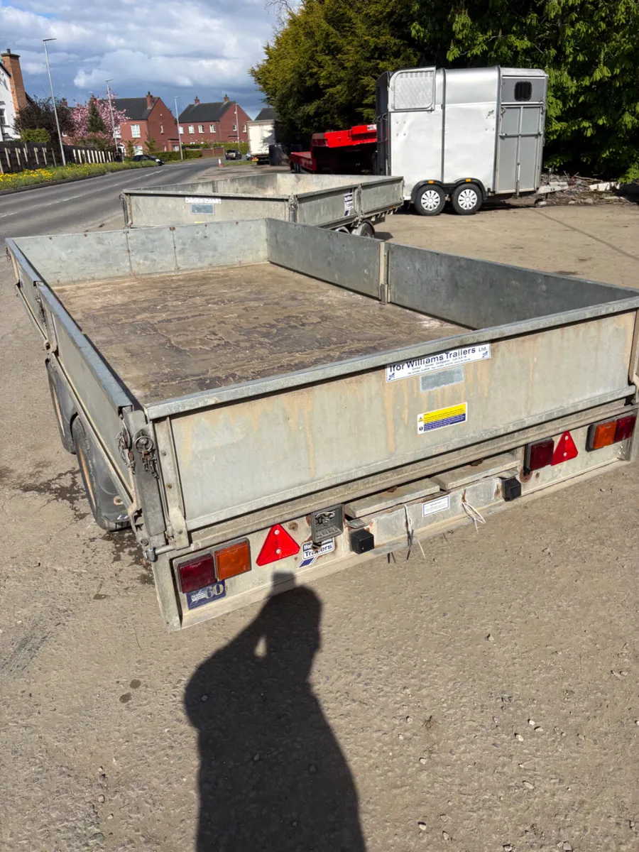 Ifor Williams 12ft dropside trailer - Image 2
