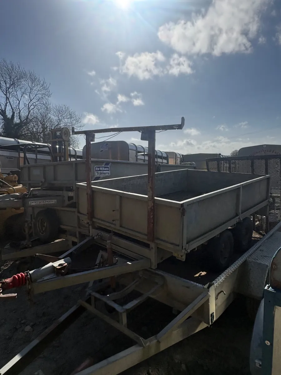8ft dropside trailer - Image 1