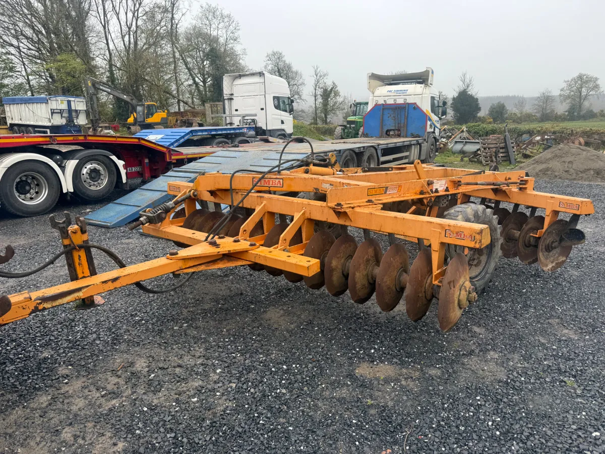 Simba Disc Harrow 3.5M wide €4495 Plus Vat - Image 2