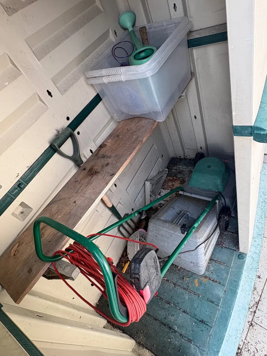 Lawn mower and shed - Image 3