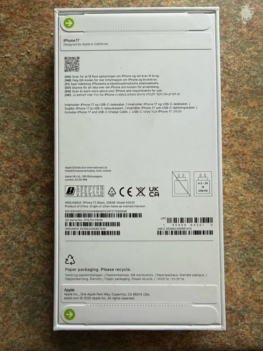 New boxed Iphone 17 256gb - Image 3