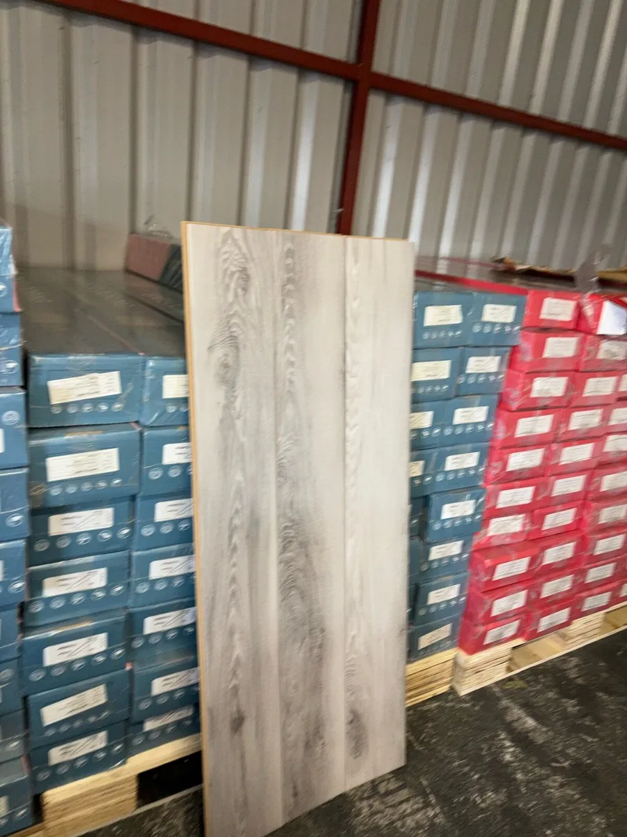 Brand new high gloss laminated flooring - Image 2