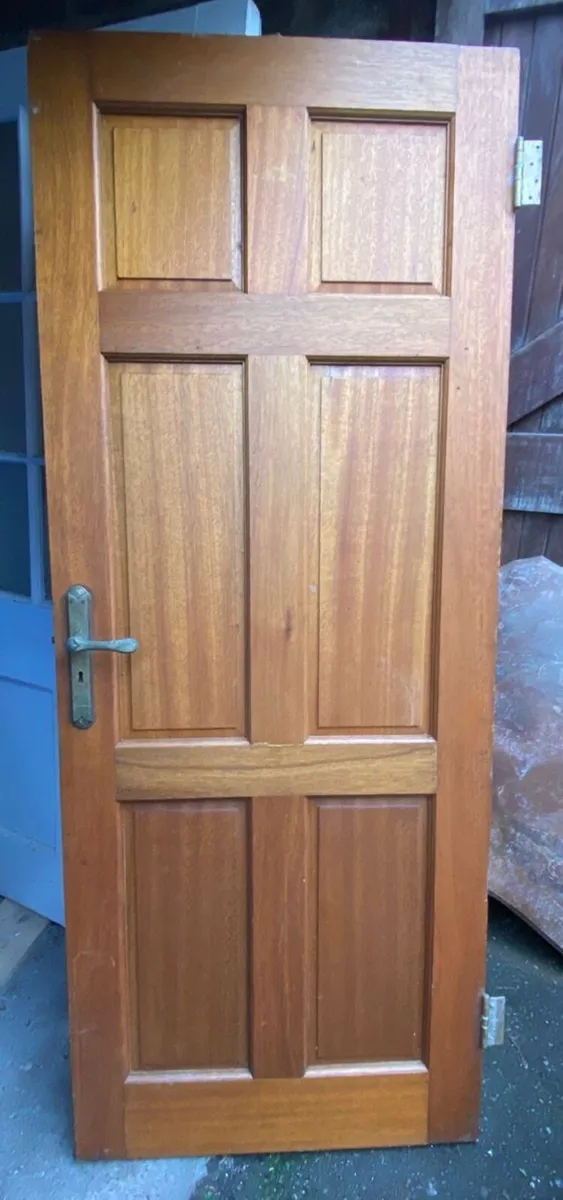 Mahogany Interior Door. - Image 1