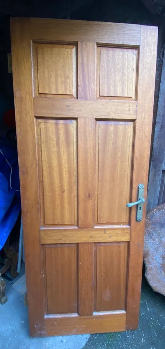 Mahogany Interior Door. - Image 2