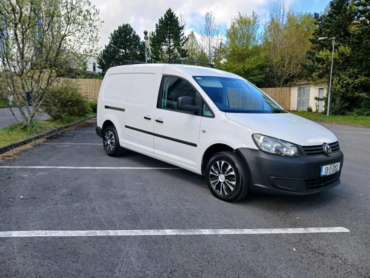 Volkswagen Caddy Maxi 6 Door white Van - Image 1