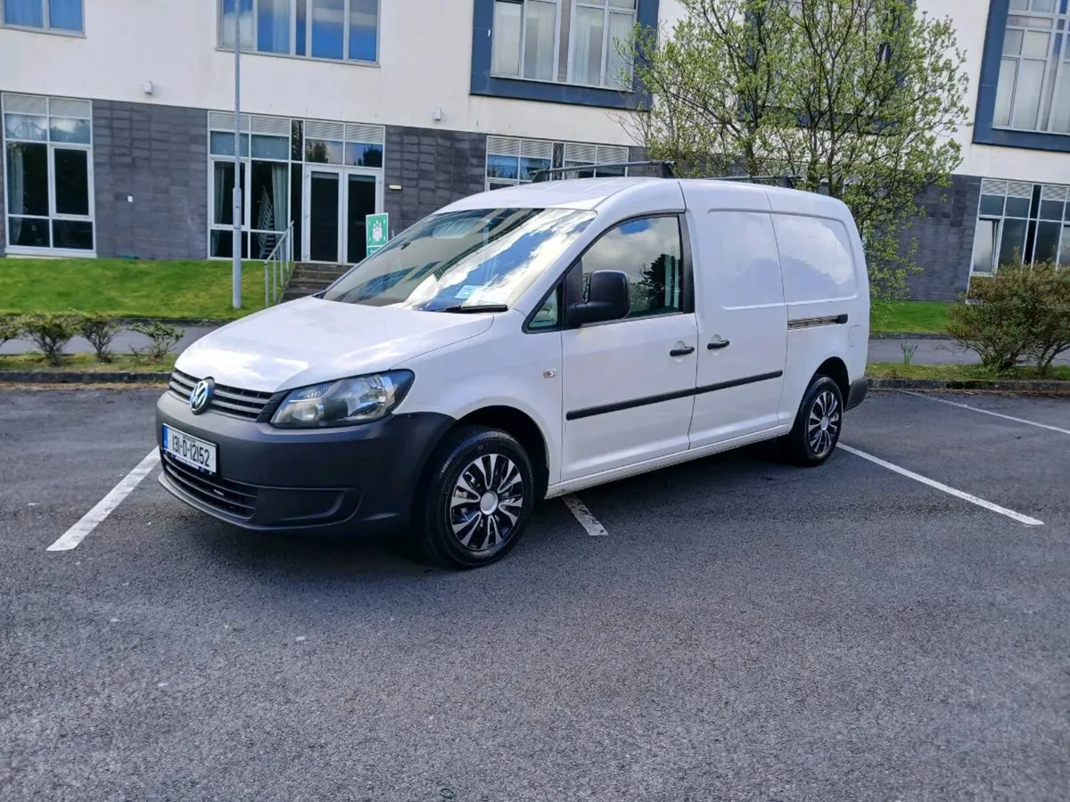 Volkswagen Caddy Maxi 6 Door white Van - Image 2