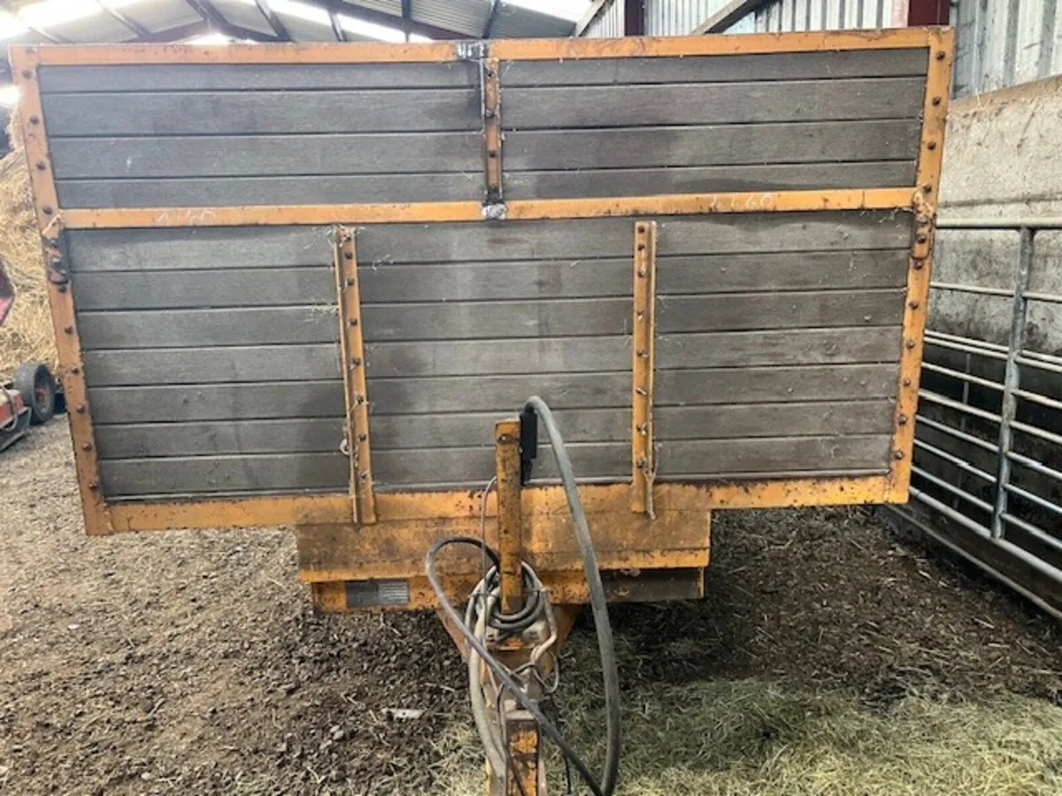 T+F 14' X 7' DROPSIDE GRAIN TRAILER - Image 4