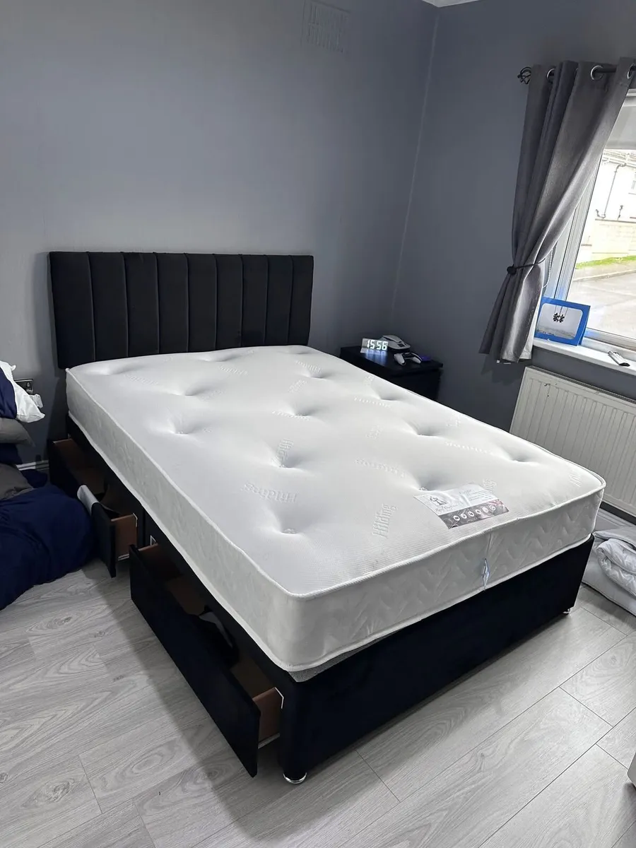 Brand new divan bed and mattress