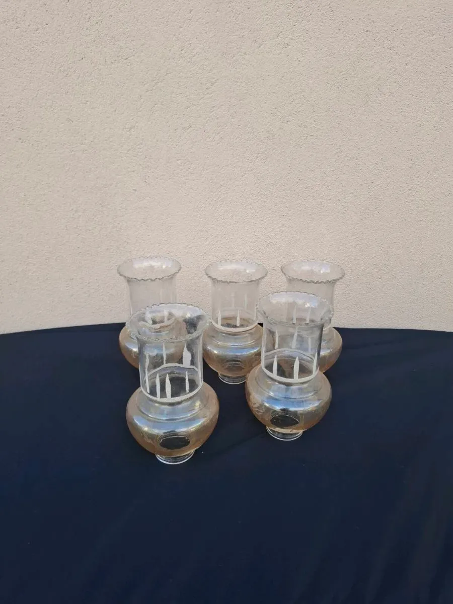 5 Lamp globes - Image 1