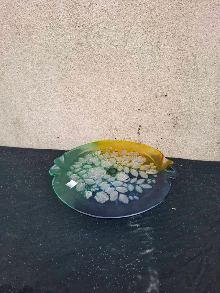 Glass cake stand postage possible - Image 3