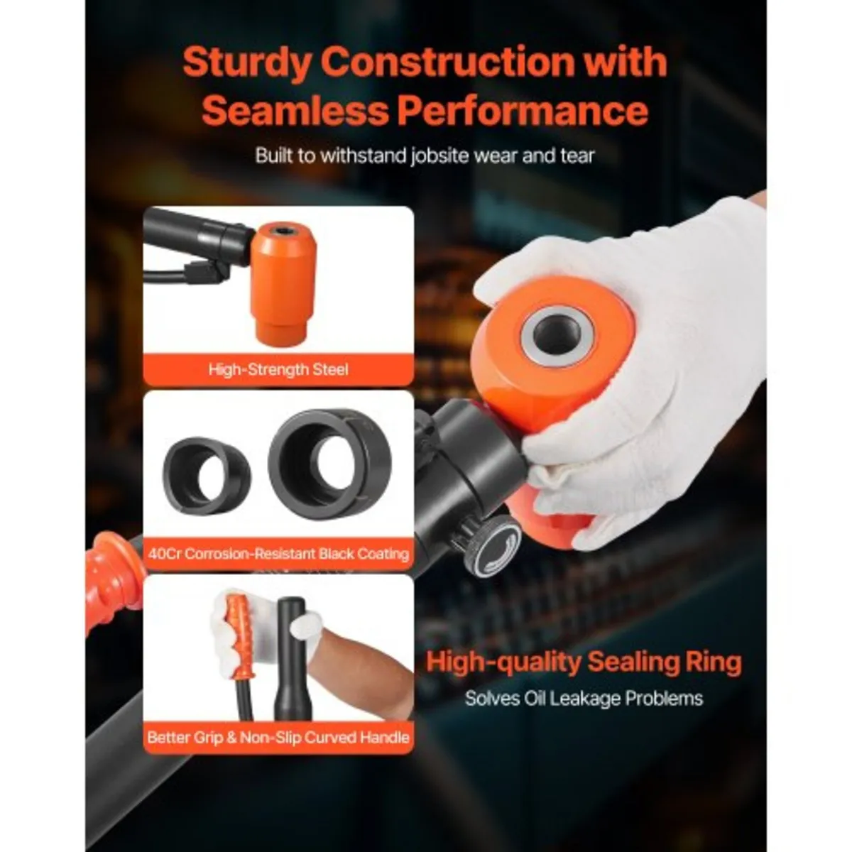 Knockout Punch Set, 147.1 kN Hydraulic Knockout Se - Image 2