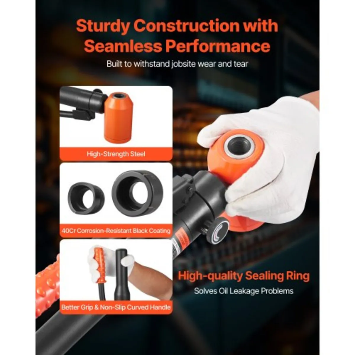 Knockout Punch Set, 98.07 kN Hydraulic Knockout Se - Image 3