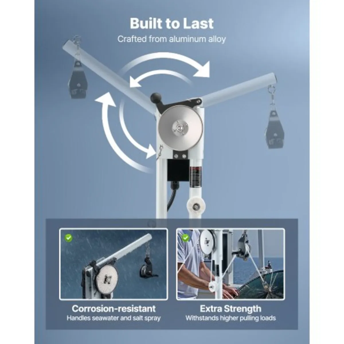 Line Hauler Pot Puller, 12V DC 1200W, Line Hauler - Image 4