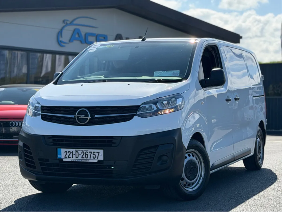 Opel Vivaro 3 SEATER - 1.5 DIESEL - MANUAL - 12M W - Image 1