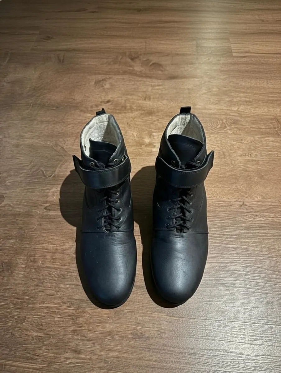 Inzer High-Top Powerlifting Shoes The Pillar Black - Image 1