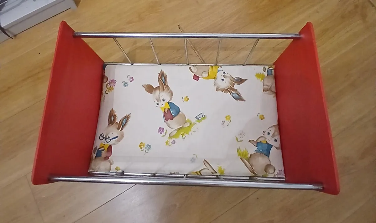 Vintage Dolls Cot from 1970s - Image 3