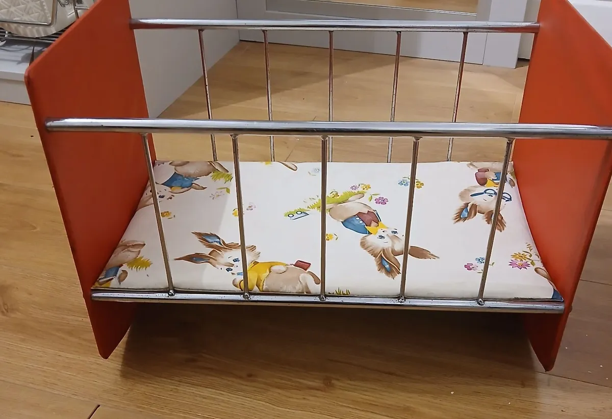 Vintage Dolls Cot from 1970s - Image 1