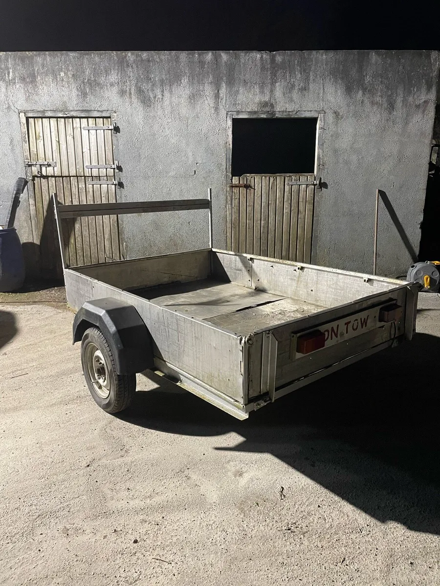 7x5 single axle car trailer - Image 3