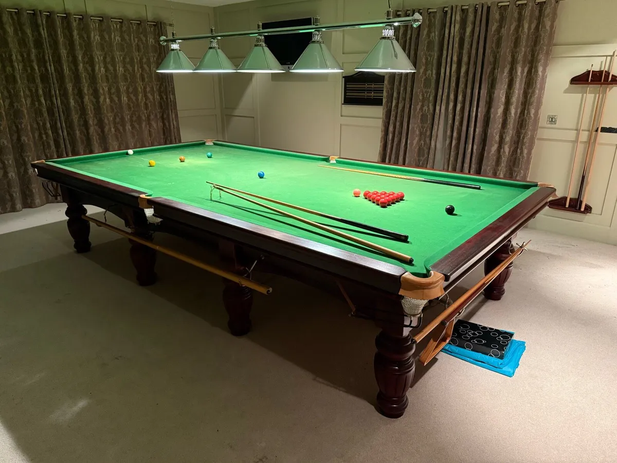Full size Snooker Table - Image 1