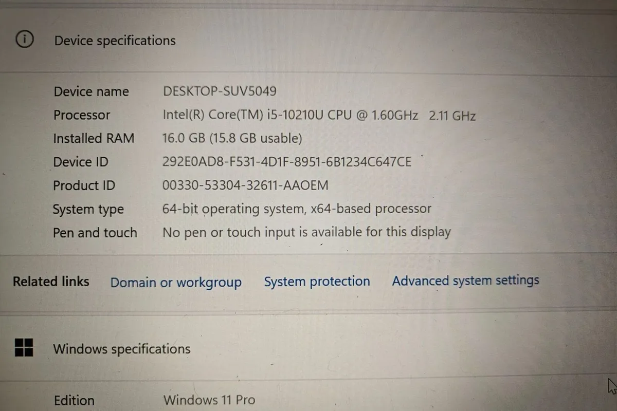 Dell Latitude 3410 | i5 | 16GB | 512GB | 14" FHD | - Image 3