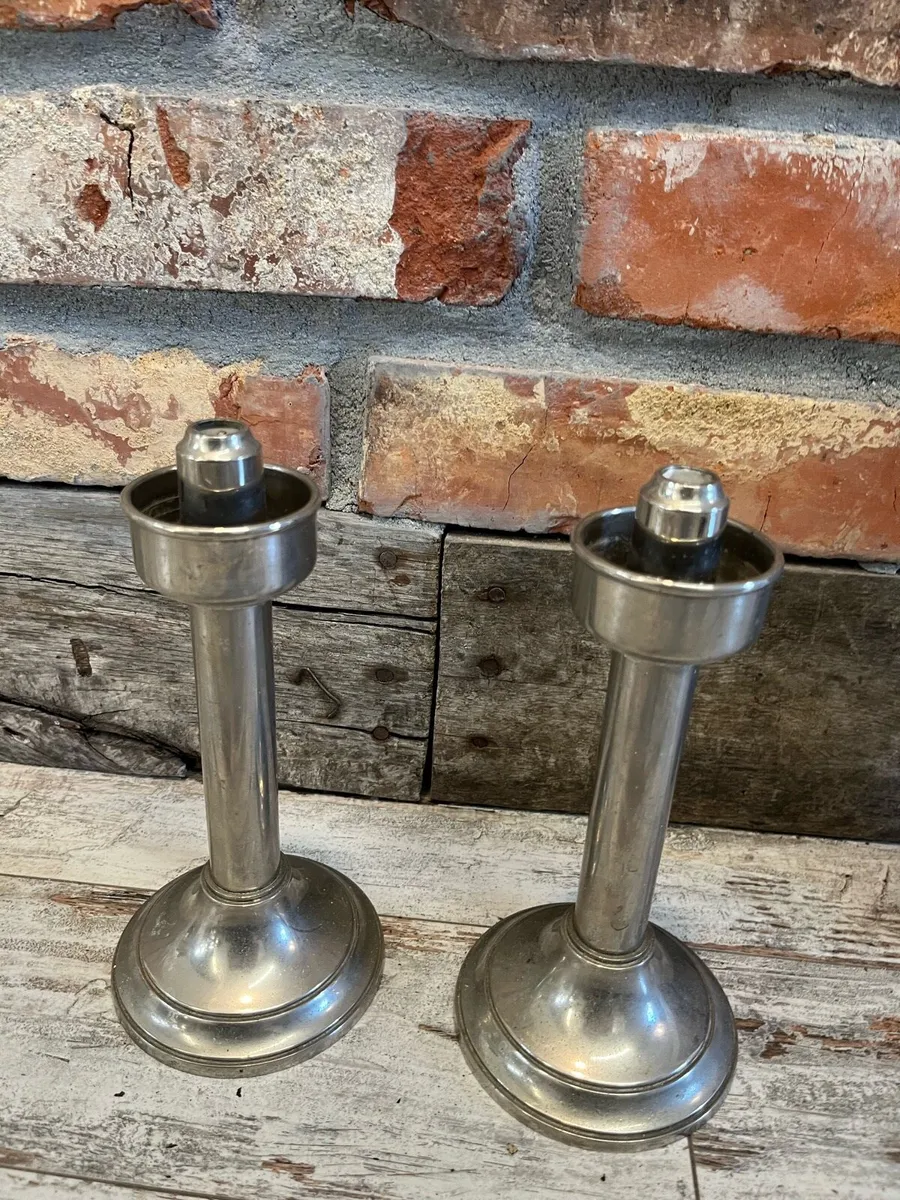 Vintage candle holders - Image 2