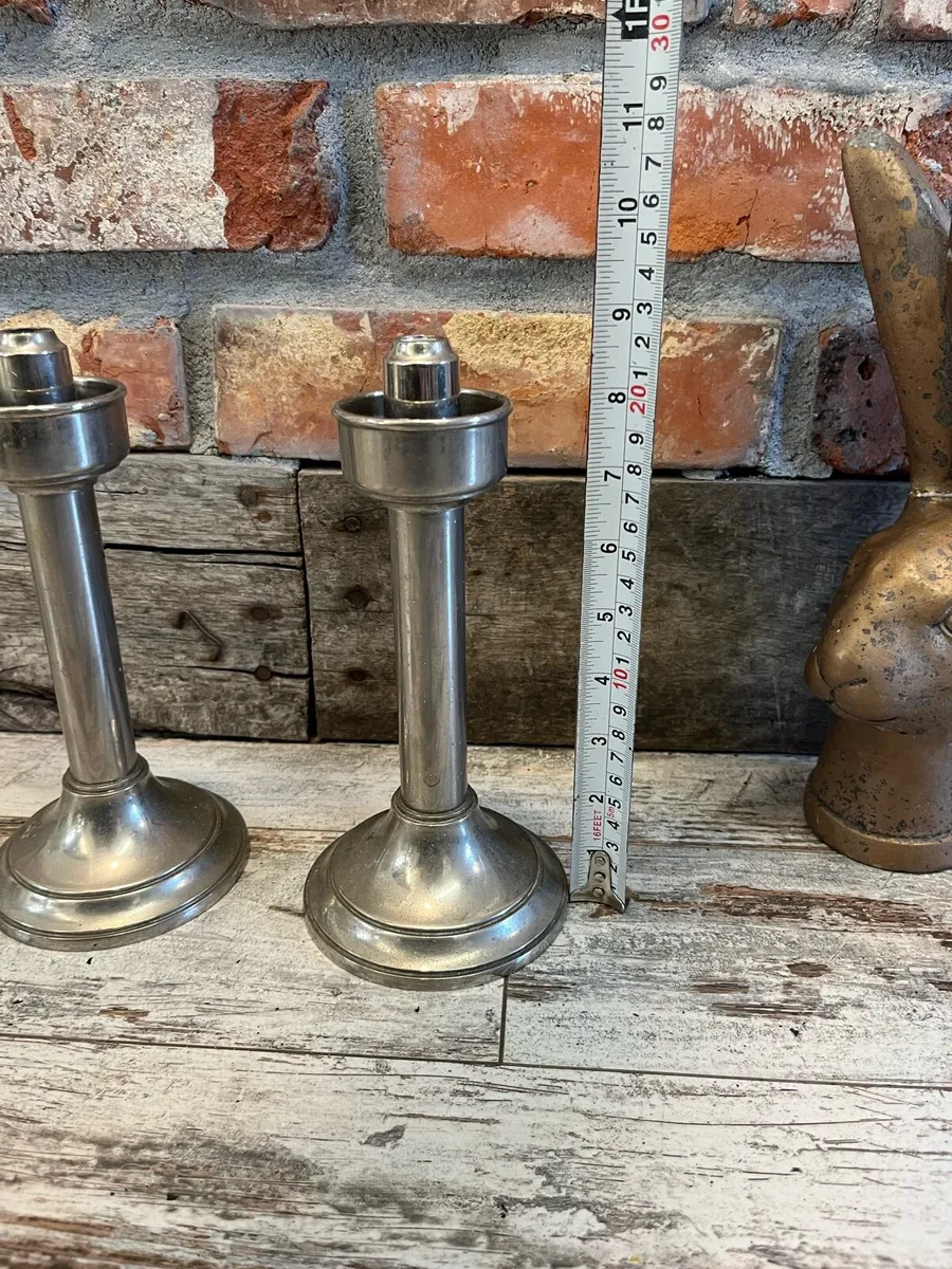 Vintage candle holders - Image 4