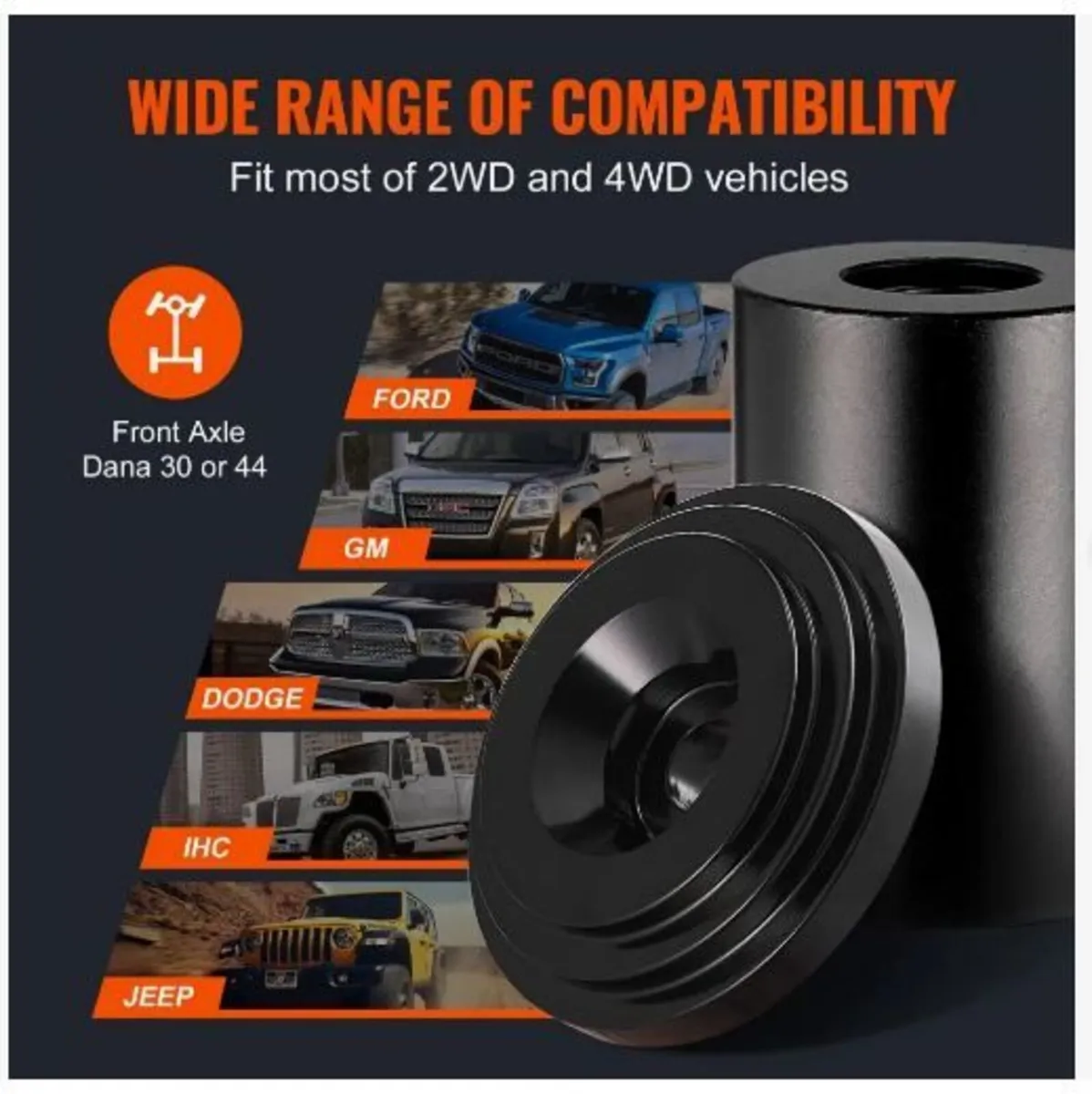 Ball Joint Press Kit, 25 pcsTool Kit - Image 2