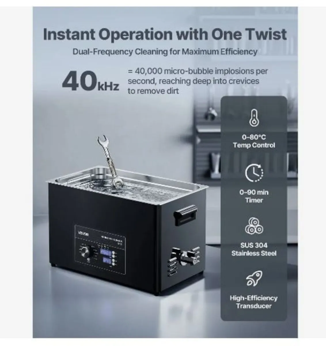 30L Ultrasonic Cleaner - Image 2