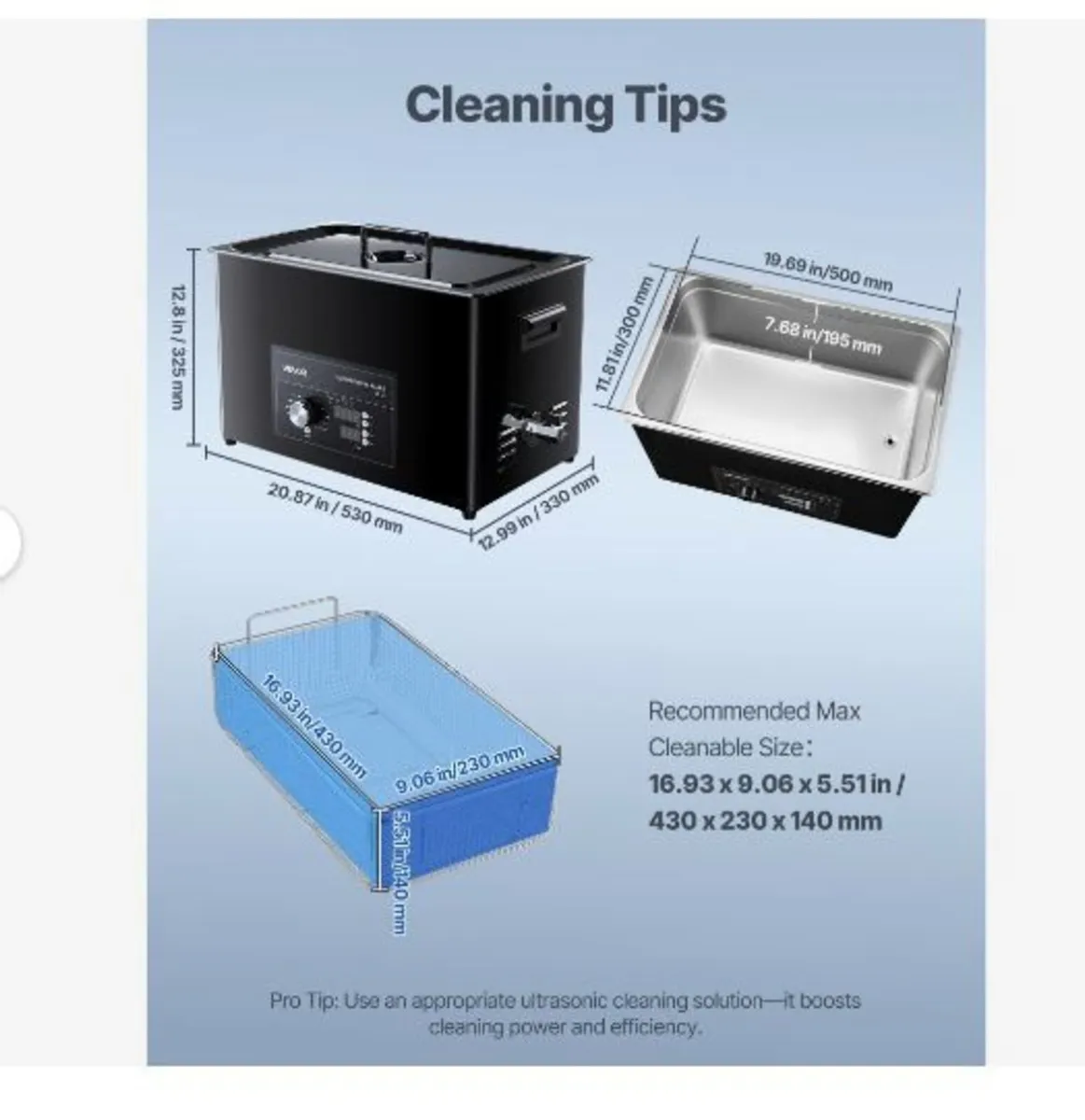 30L Ultrasonic Cleaner - Image 4