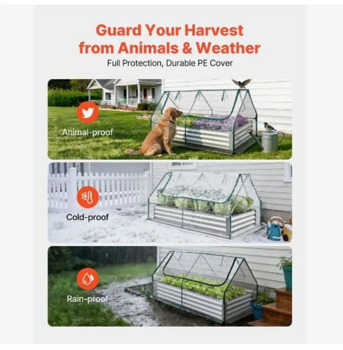 Raised Garden Bed with Cover - Image 2