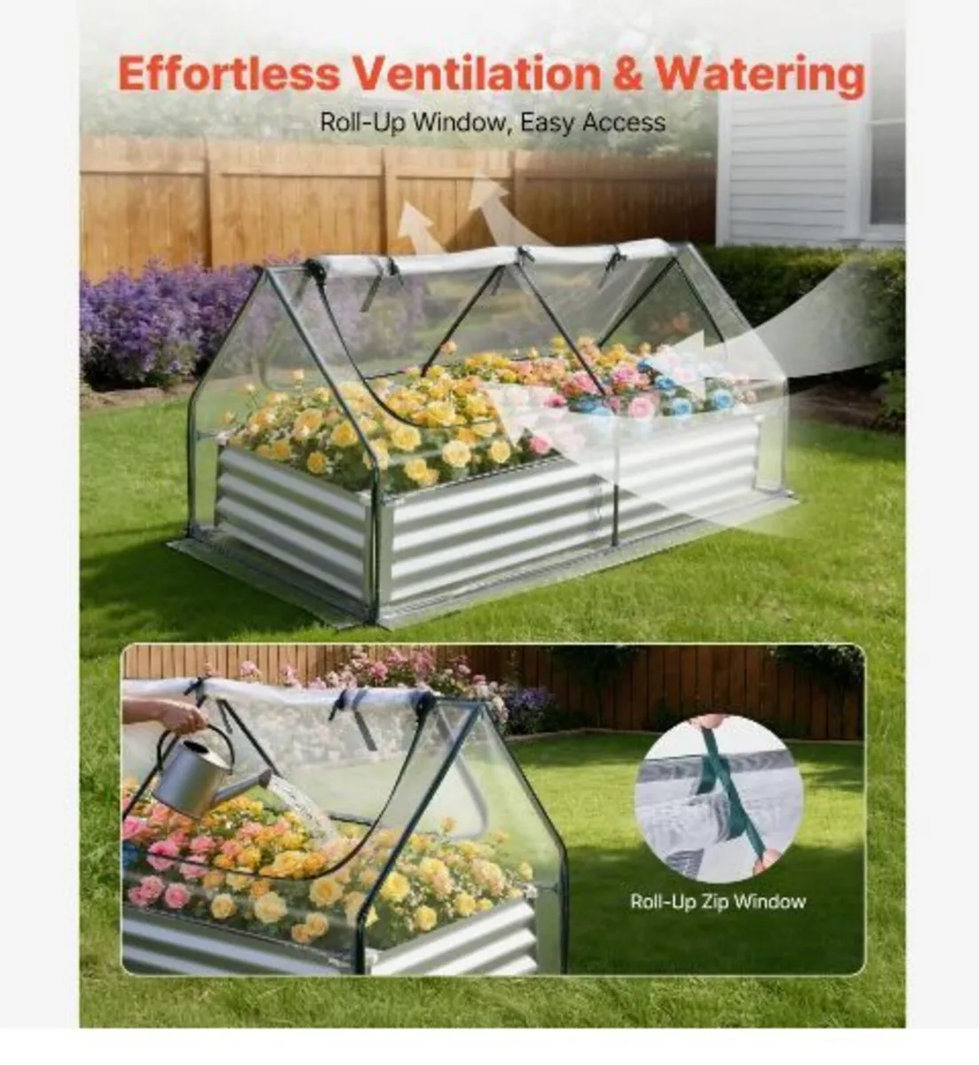 Raised Garden Bed with Cover - Image 4