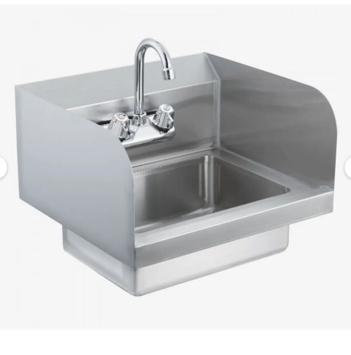 Commercial Hand Sink with Faucet - Image 1