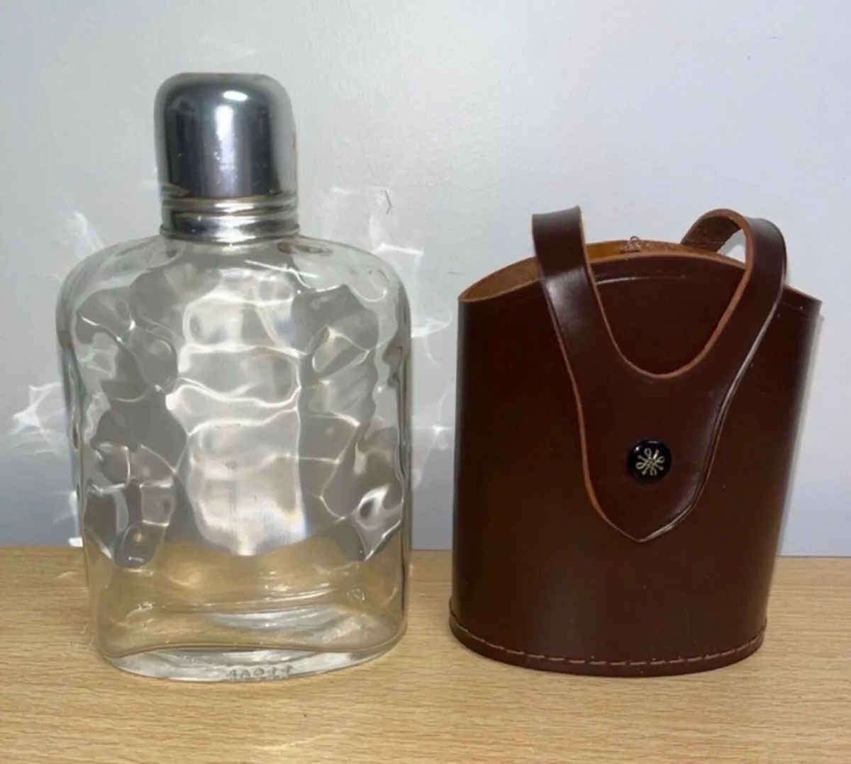 Vintage Whisky Flask - Image 1