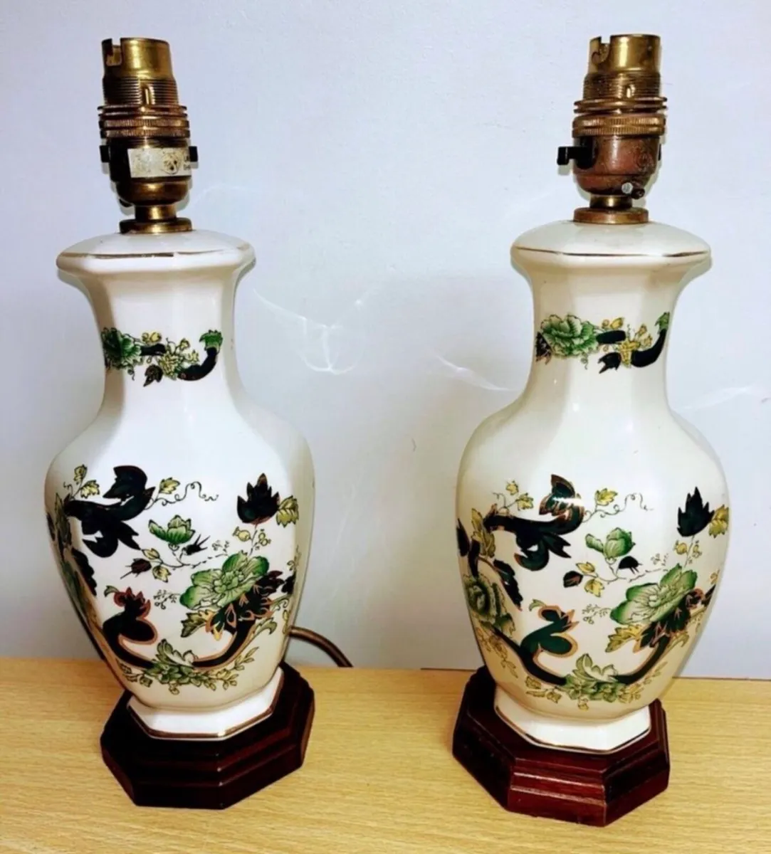 Pair of Masons Ironstone Table Lamps - Image 1