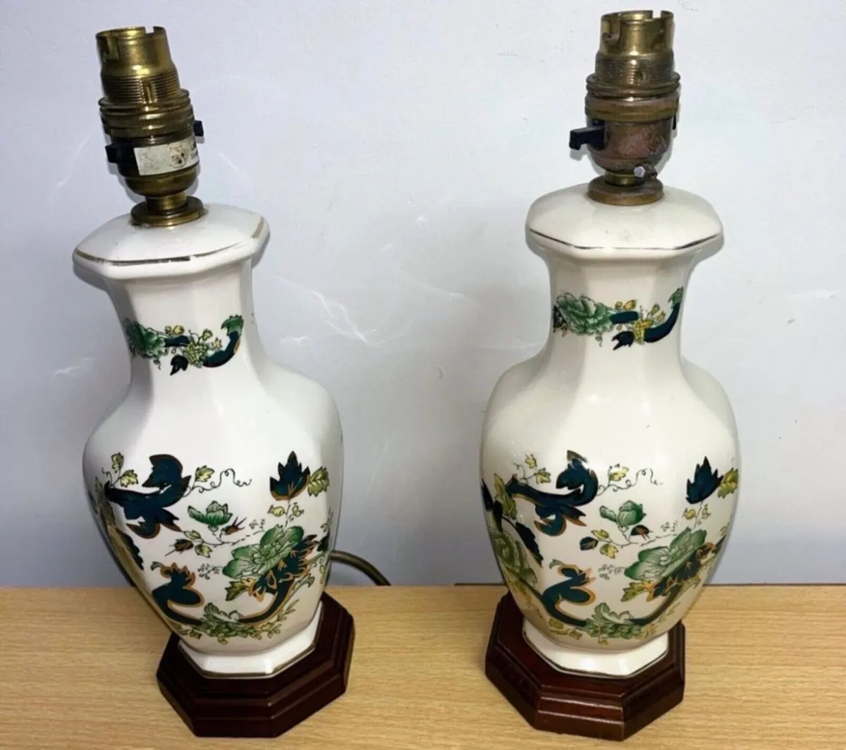 Pair of Masons Ironstone Table Lamps - Image 2