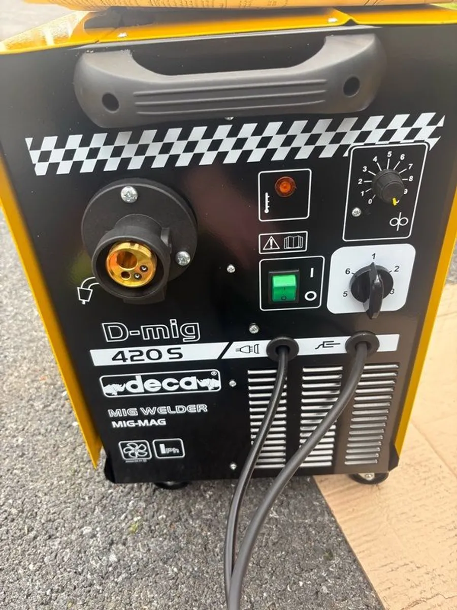 Deca DMig 200Amps with Torch Earth Single Phase welder. - Image 2