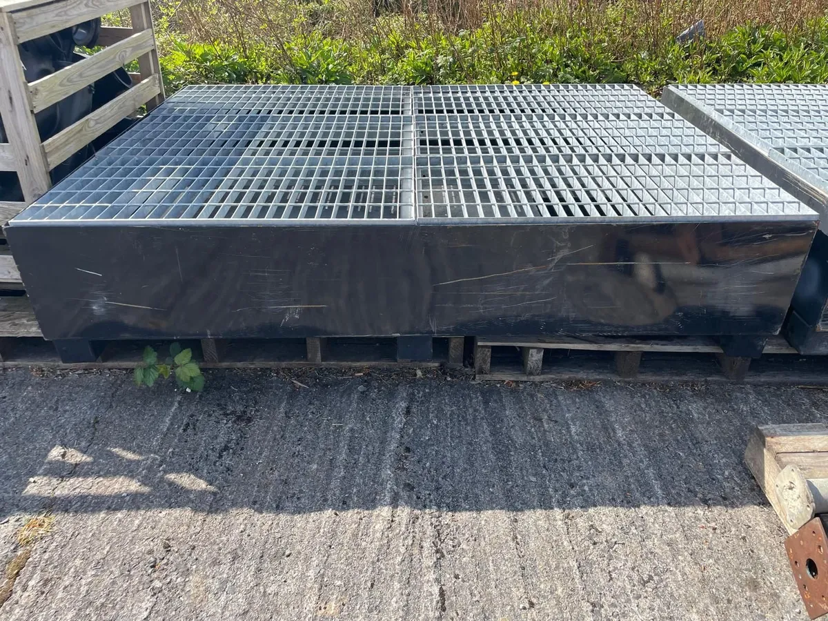 galvanised bund/spill pallets - Image 4