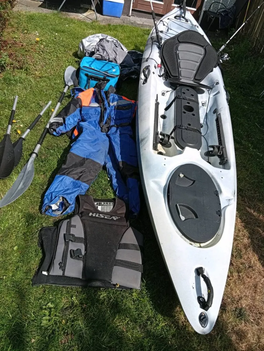 Sea fishing kayak